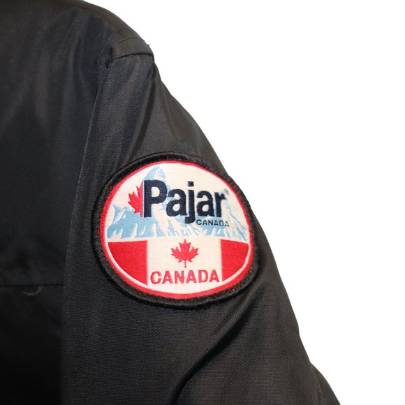 Pajar Black Down Feather Parka Winter Jacket - Picture 10 of 11